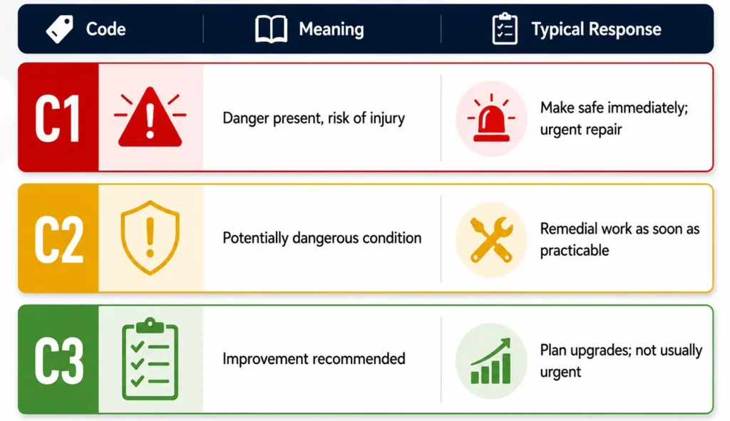 After Your EICR: Fixing C1–C3 Codes And Staying Compliant