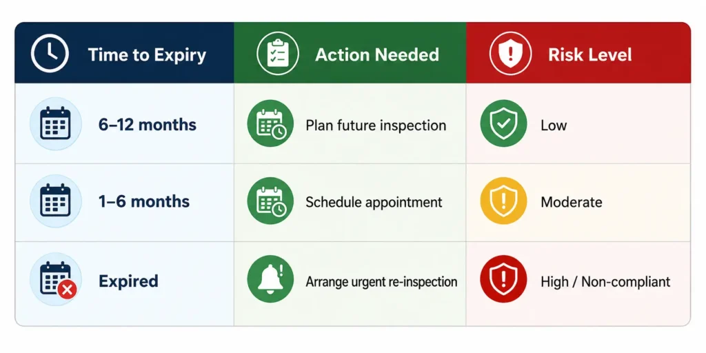 Review Any Previous C1, C2, C3 or FI Codes / EICR Renewal Checklist