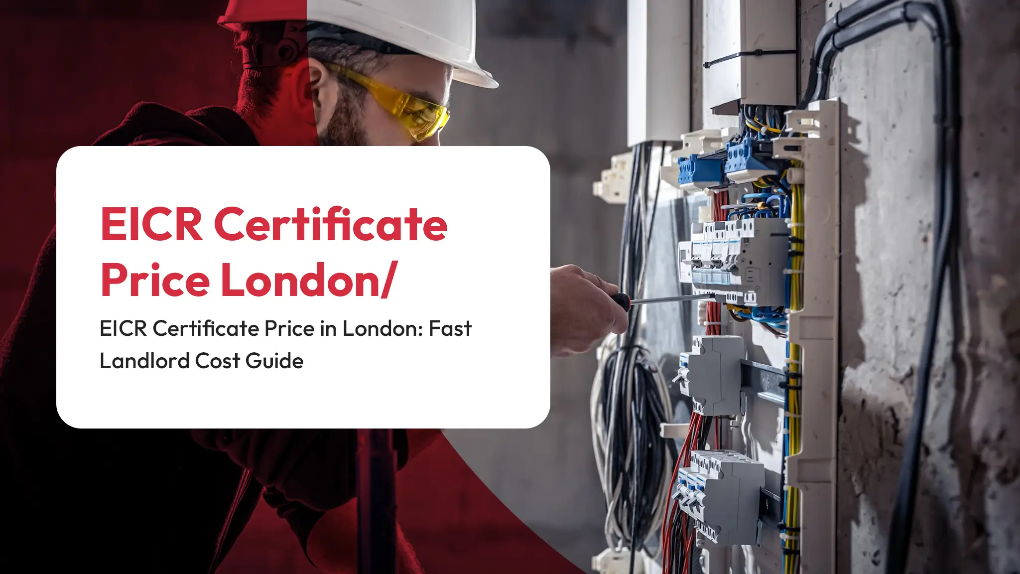 EICR Certificate Price London EICR Certificate Price in London Fast Landlord Cost Guide