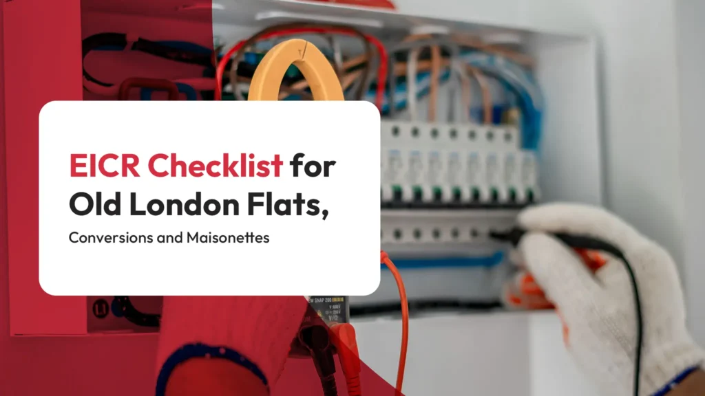 EICR Checklist Old London Flats EICR Checklist for Old London Flats, Conversions and Maisonettes