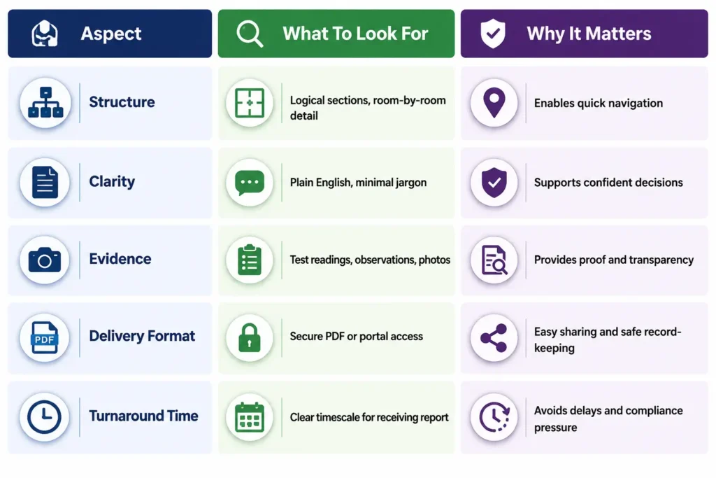 Review Their EICR Reporting Process / EICR Provider Checklist